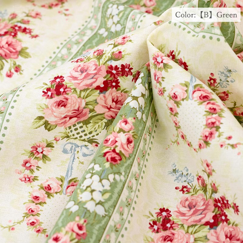 10番キャンバス “border flower basket” YUWA 有輪商店 全1色