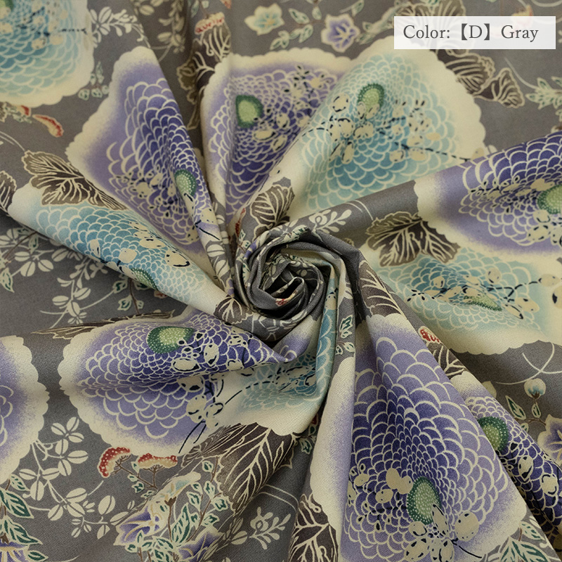 和柄 シャーティング なおみCollection N1074 全5色 ネコポス150cmまで