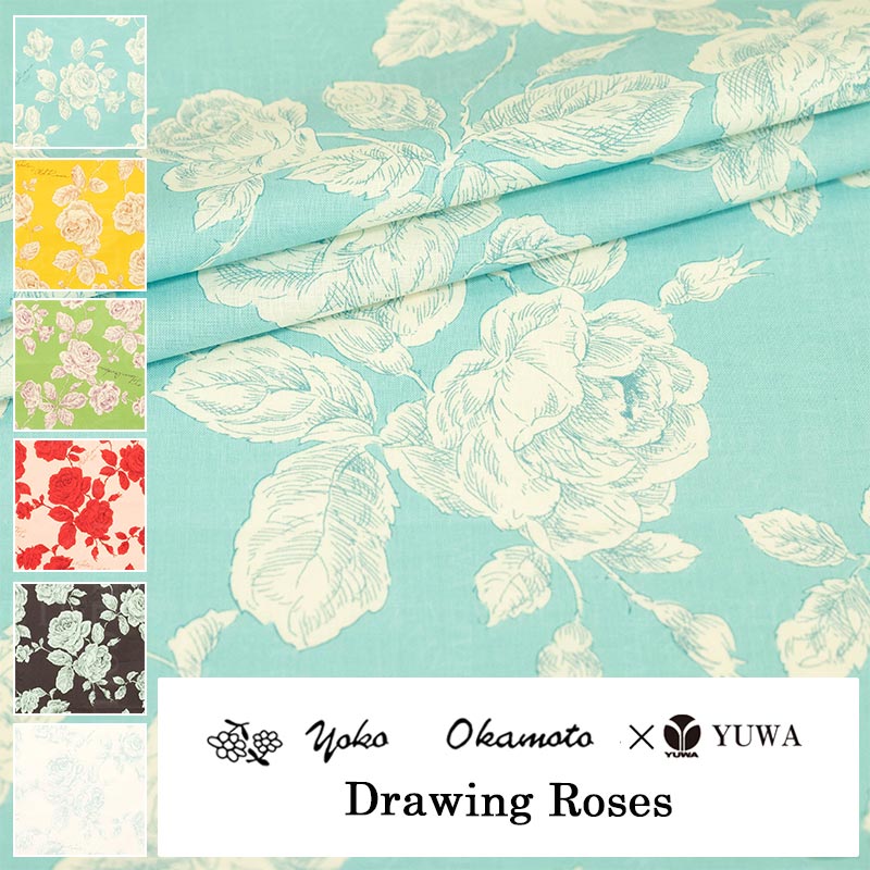 岡本洋子さん シャーティング ” Drawing Roses ” 全5色 ／ 有輪商店