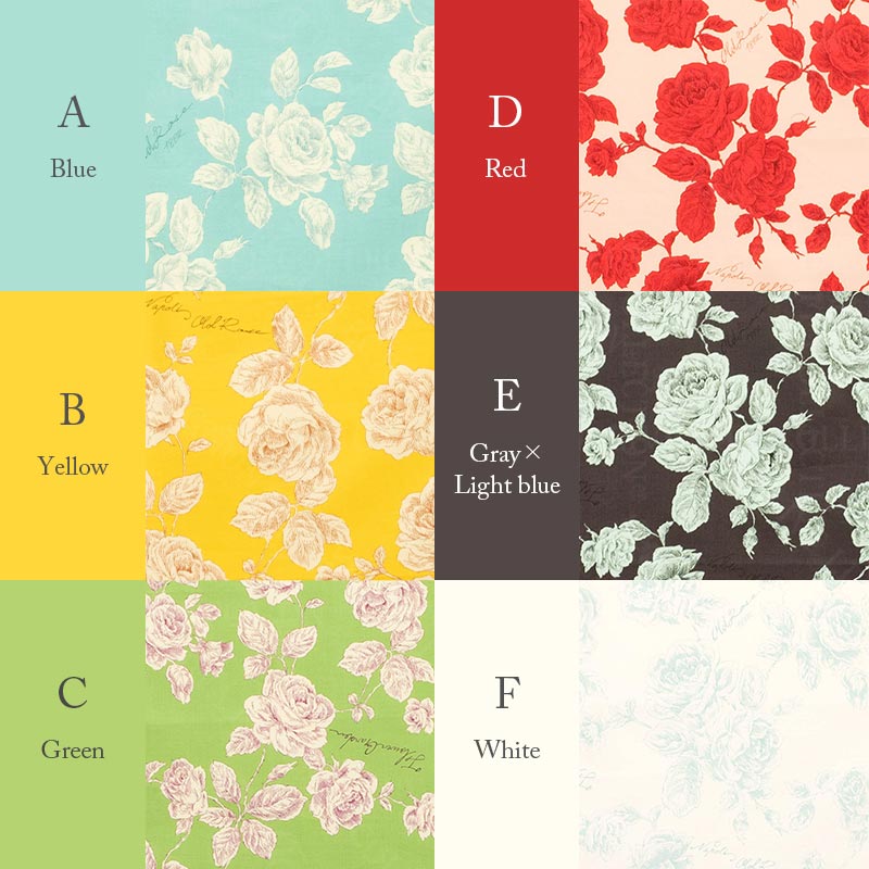 岡本洋子さん シャーティング ” Drawing Roses ” 全5色 ／ 有輪商店